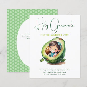 1rua Fiesta Aniversário para uma Menina Avocado Or
