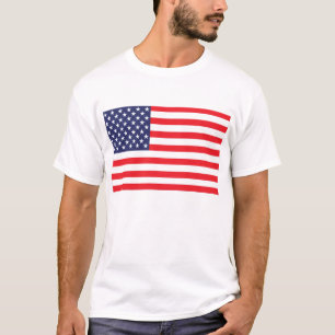 1USA embandeira t-shirt