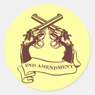 2ª emenda: autocolantes