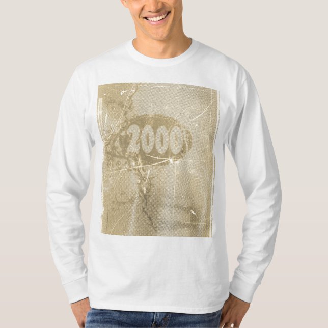 2000 Vintage retro - T-Shirt (Frente)