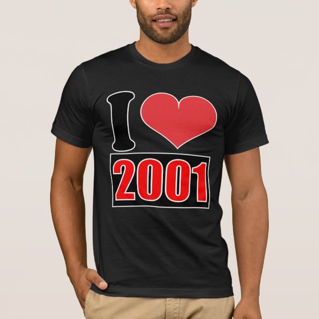 2001 - T-shirt (Frente)