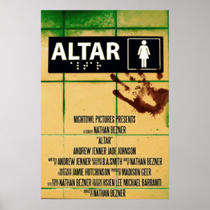 2008) posters teatrais do altar (