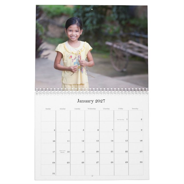 2010 calendário - padrão 11" x 17" (Jan 2027)