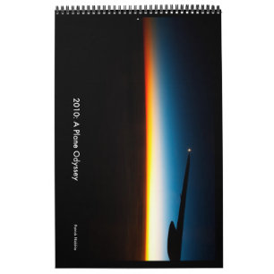 2010: Calendários de parede da odisseia do plano