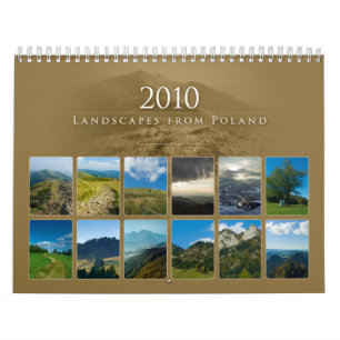 2010 Paisagens da Polônia - Calendário