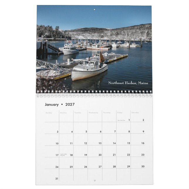 2011 calendário das imagens de Downeast - 1 (Jan 2027)