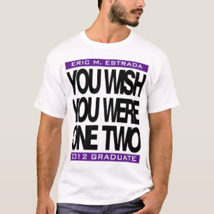 2012 customizáveis graduados você t-shirt dos ma