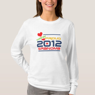 2012 t-shirt e presentes orgulhosos da avó