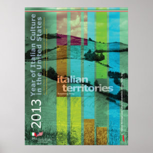 2013 anos de poster de viagens italiano de Italia