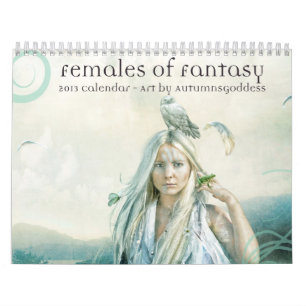 2013 fêmeas do calendário da fantasia