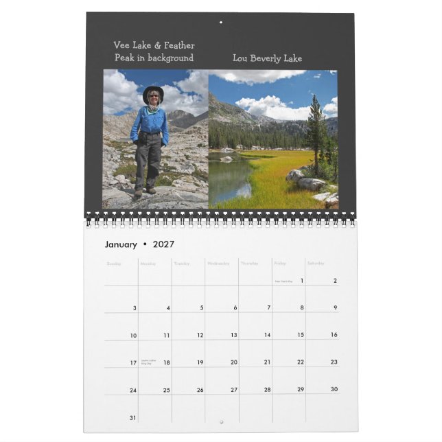 2013 serras calendário Marie LK & bacia de Lks do (Jan 2027)