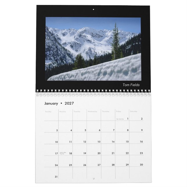 2014 vencedores do calendário representam esta (Jan 2027)