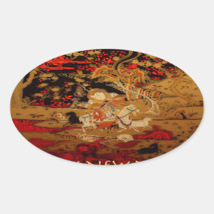 2015 Ano dos Autocolantes Ram Oval