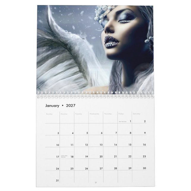 2015 sonhos de Genebra calendário de 15 meses (Jan 2027)