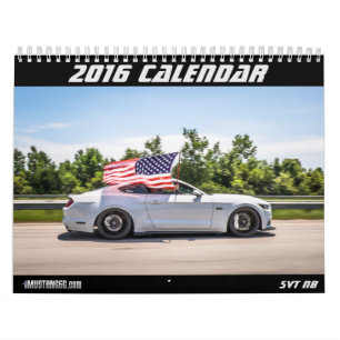 2016 calendário do mustang - mustang6.com