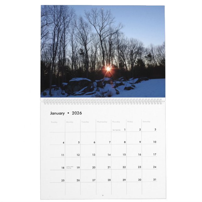 2017 calendário - natureza de New Hampshire por (Jan 2026)