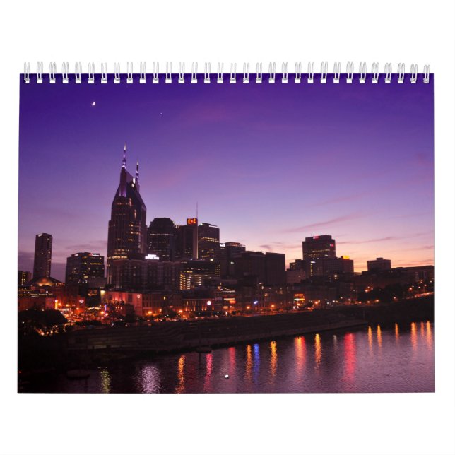 2019 cenas do calendário em torno de Nashville (Capa)
