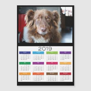 2019 Personalizado Adicionar um Calendário de Fot