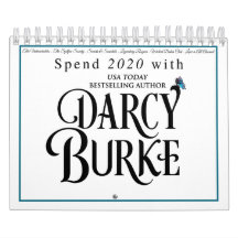 2020 Calendário Histórico de Romance de Darcy Burk