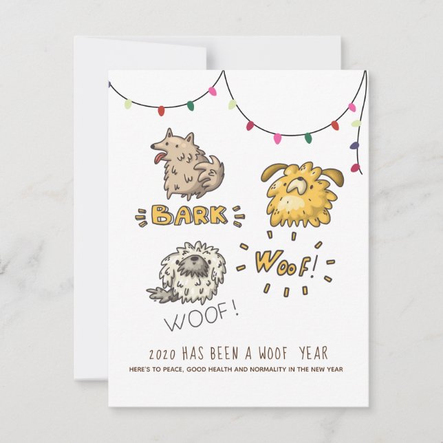 2020 Foi um Natal de CACHORRO do Ano (Frente)