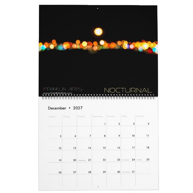 2020 Paisagens e Calendário Natural (Dez 2027)