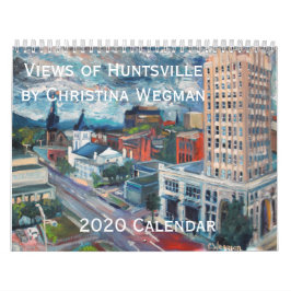 2020 vistas do calendário de Huntsville