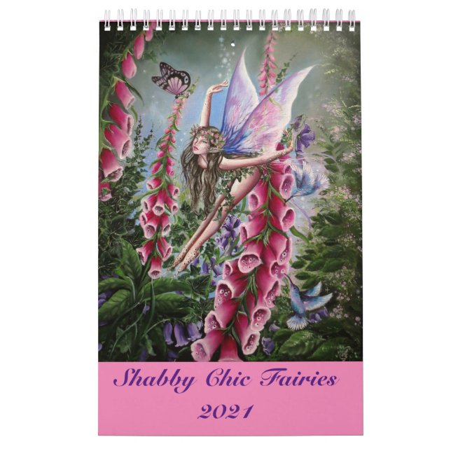 2021, pequeno calendário de fadas (Capa)