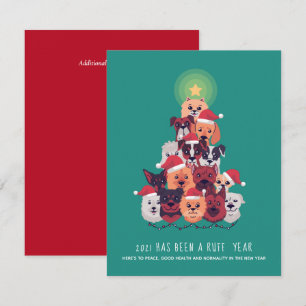 2021 Tem sido uma árvore de Natal do CACHORRO do 