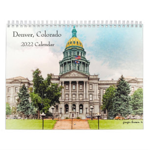 2022 Vislumbre do Centro Denver, Calendário do Co