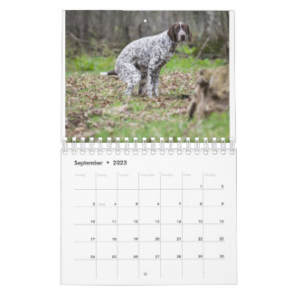 2023 Calendário dos Cães Pooping