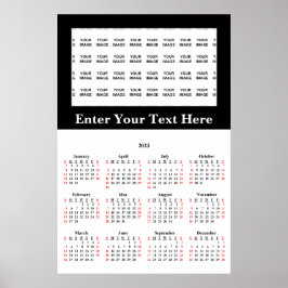 2023 Crie Seu Próprio Calendário de Poster Persona