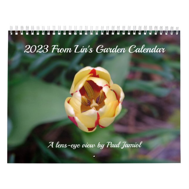 2023 do Calendário do Jardim do Lin (Capa)