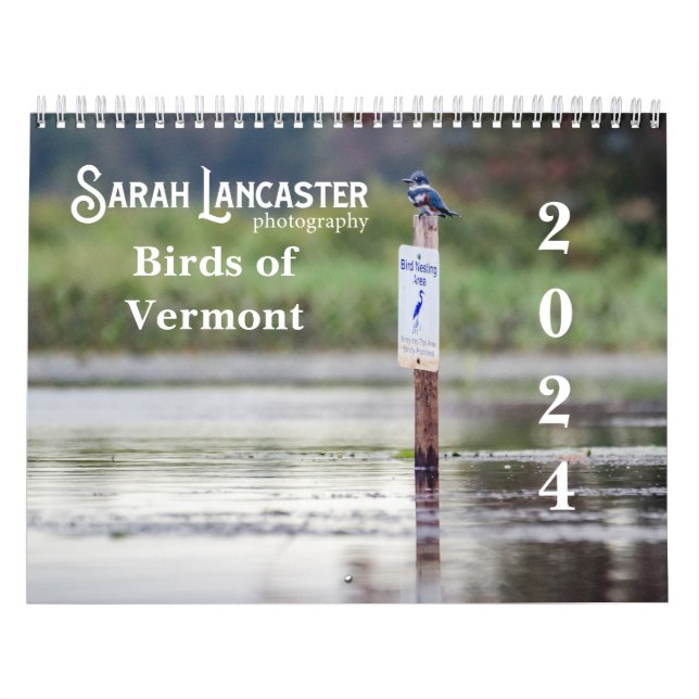 2024 Aves do Calendário Vermont (Capa)