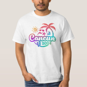 2024 Cancun Vacation ou Trip Design T-shirt