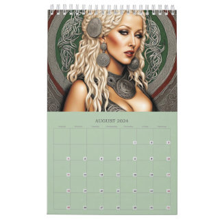 2024 Forte Calendário das Mulheres