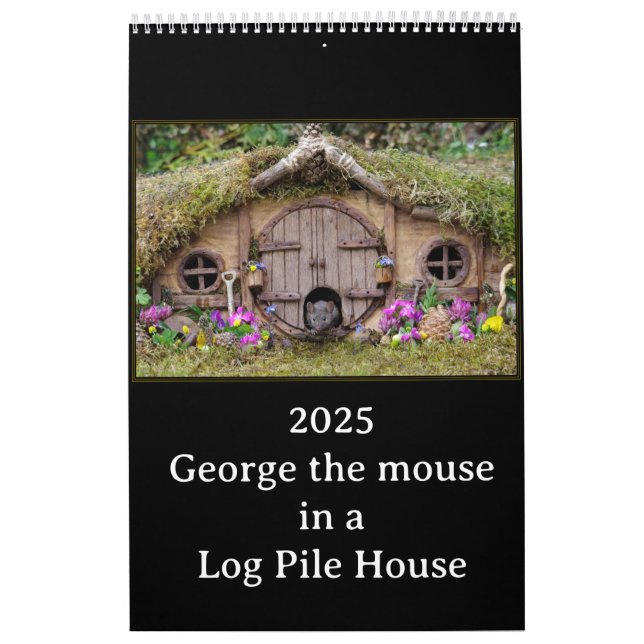 -2024- George the mouse - calendário da aldeia de  (Capa)