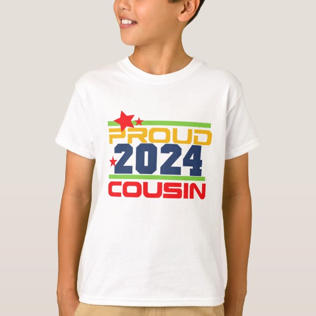 2024 Nova Camiseta Orgulhosa do Primo (Frente)