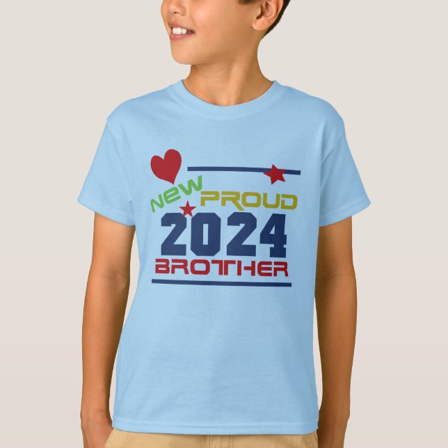 2024 Nova Camiseta Orgulhosa Irmão (Frente)