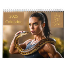 2025 Ano do Calendário MULHERES Cobra FITTEST