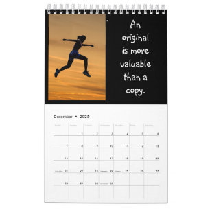 2025 Calendário moderno Crie seu próprio personali