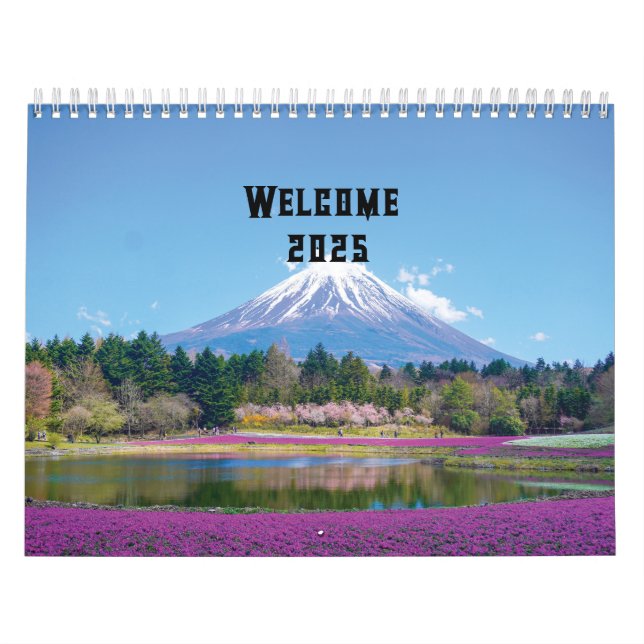 2025 Flores de Jardins Calendários 2 (Capa)