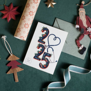 2025 Modelo de Texto de Logotipo Personalizado Méd