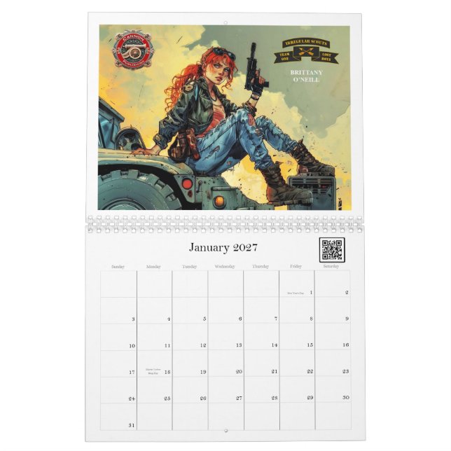 2025: Mulheres no Calendário do Canhão (Jan 2027)