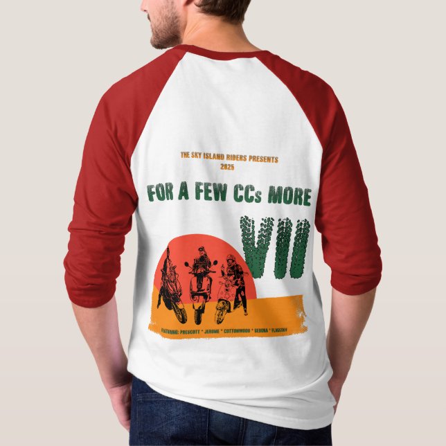 2025 Para Alguns Camisas Mais VII (Verso)