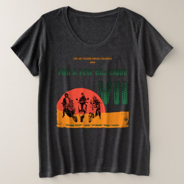 2025 Para Alguns Camisas Mais VII (Frente do Design)