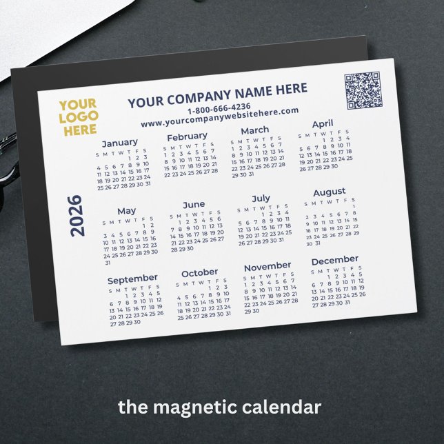 2026 Comercialize seu logotipo QR Code Calendar Ma (Criador carregado)