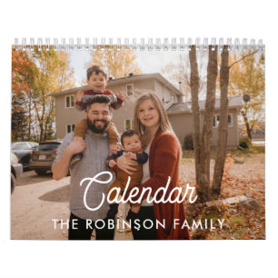 2026 Crie Seu Próprio Calendário de Fotos Personal