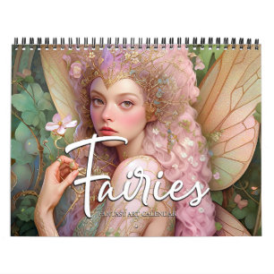 2026 Fadas 4 Calendário de Arte Fantasia