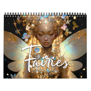 2026 Fadas 5 Calendário Fantasia