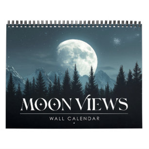 2026 Moon Visualiza Calendário de Arte Lunar Compl